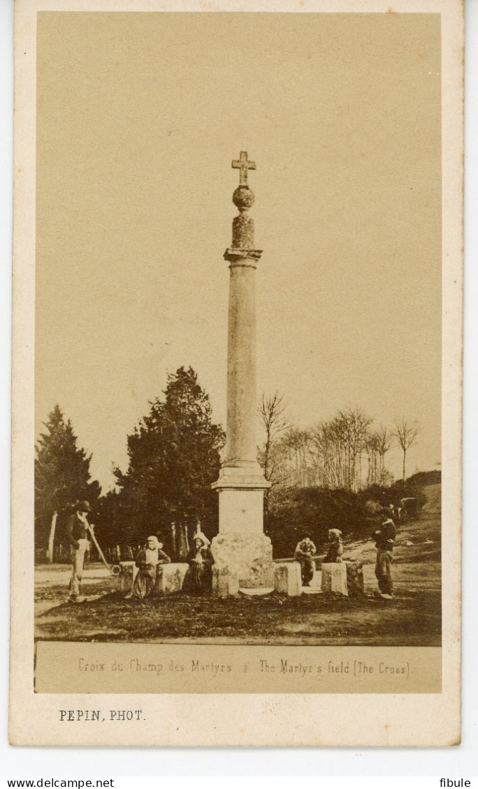 SAINTE ANNE D'AURAY - BREC'H, Croix Du Champ Des Marthyrs, Photographe PEPIN Laval - Europa