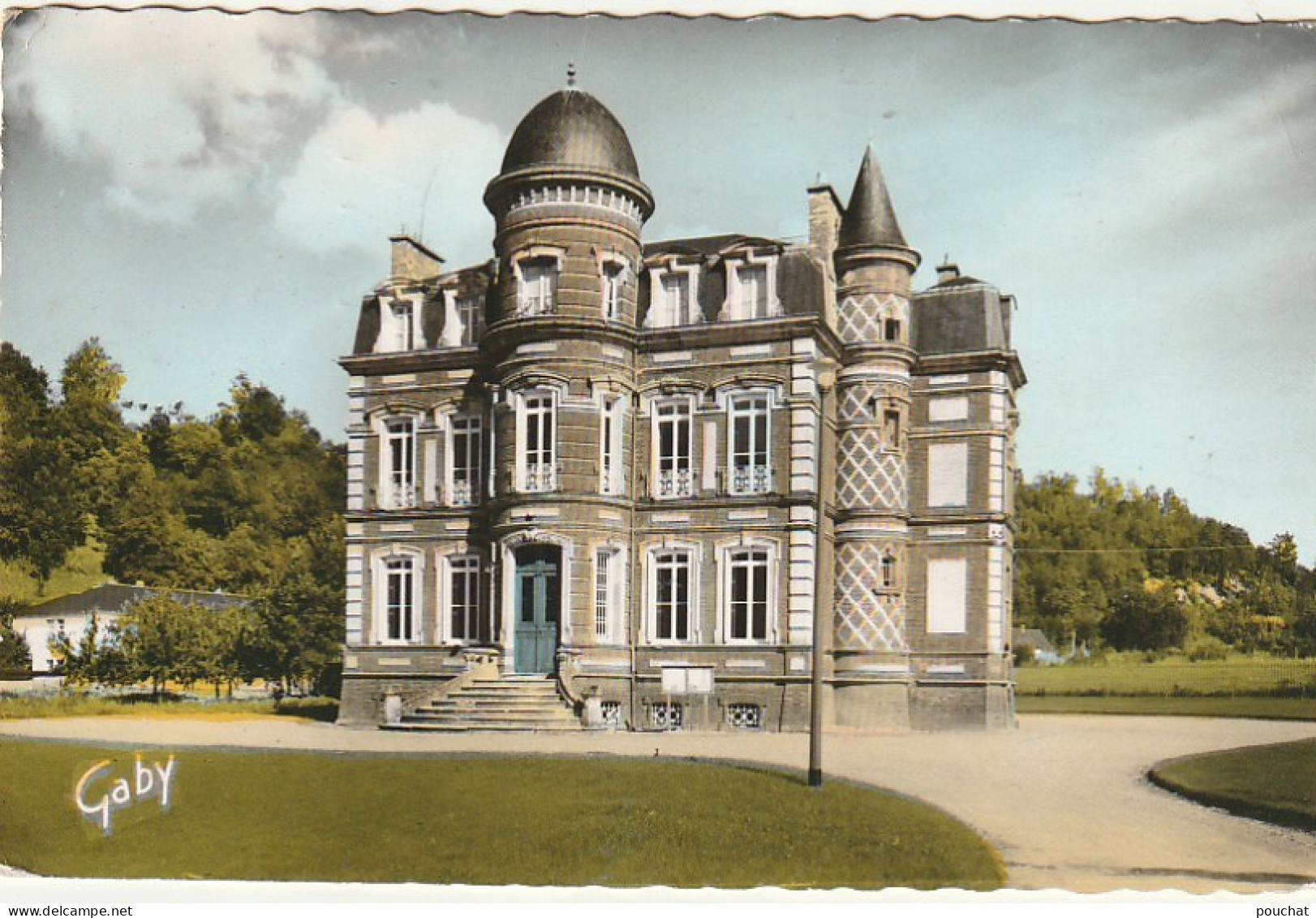 BE22 -(27)  BRIONNE - L ' HOTEL DE VILLE  -  CARTE COULEURS  -  2 SCANS - Andere & Zonder Classificatie