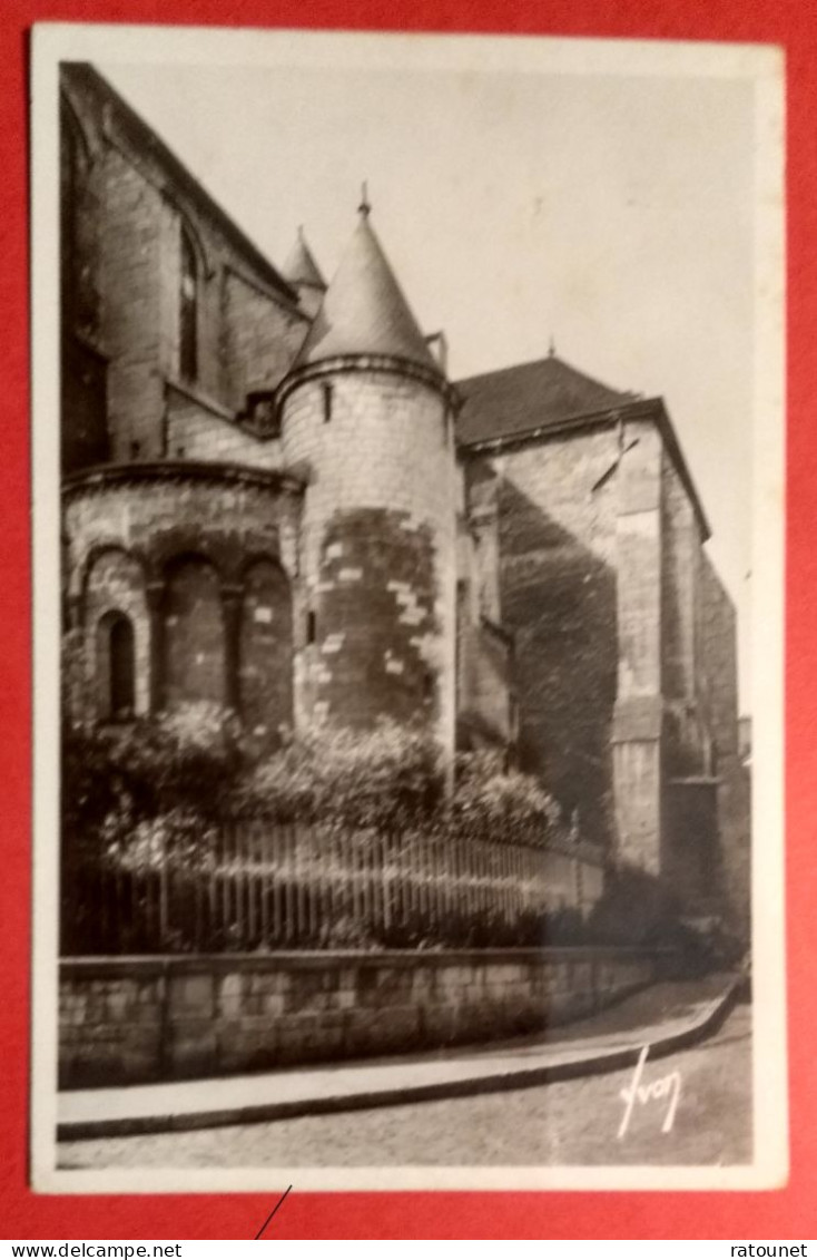 71 - Saone Loire - CHALON Sur Saone - CPSM 579 - Eglise  Saint Vincent / Abside  - éd YVON - Chalon Sur Saone