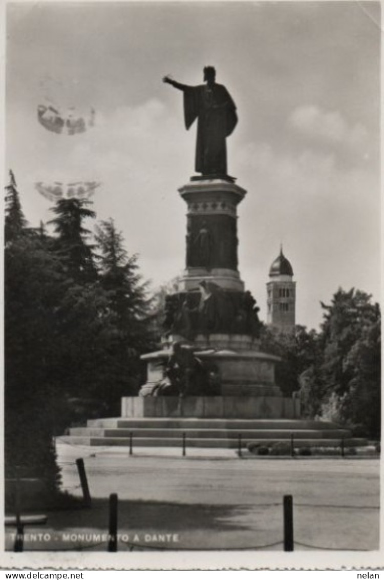 TRENTO - MONUMENTO A DANTE - F.G. - Trento