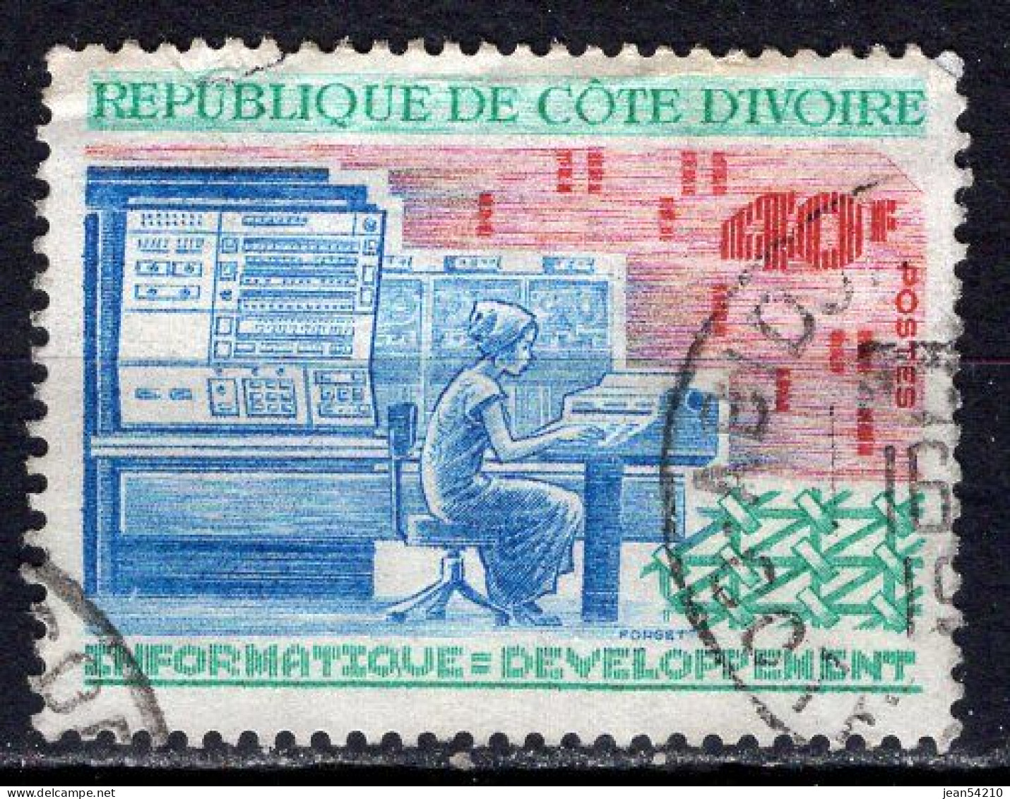 COTE D'IVOIRE - Timbre N°340 Oblitéré - Ivory Coast (1960-...)