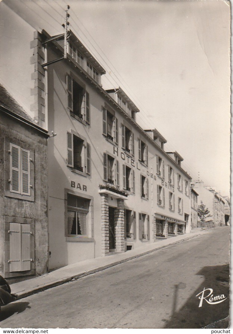 BE25 -(29)  BENODET - L ' HOTEL TRANCHARD - HOTEL DES BAINS - 2 SCANS - Bénodet