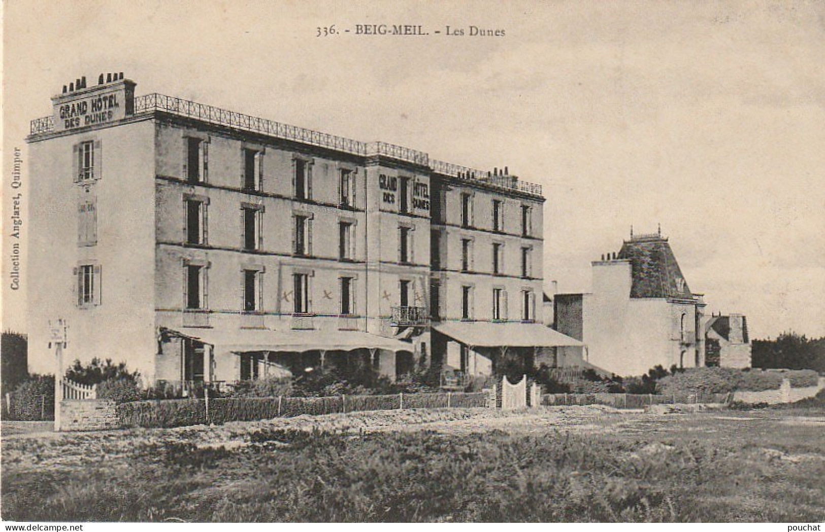 BE25 -(29)  BEIG MEIL  - LES DUNES  -  GRAND HOTEL DES DUNES  -  2 SCANS - Beg Meil