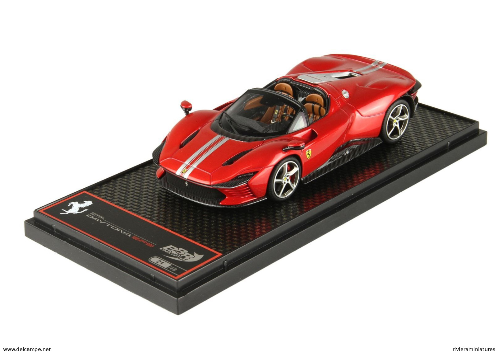 BBR - FERRARI SP3 Daytona - F1 2007B Red - BBRC267C - 1/43 - BBR