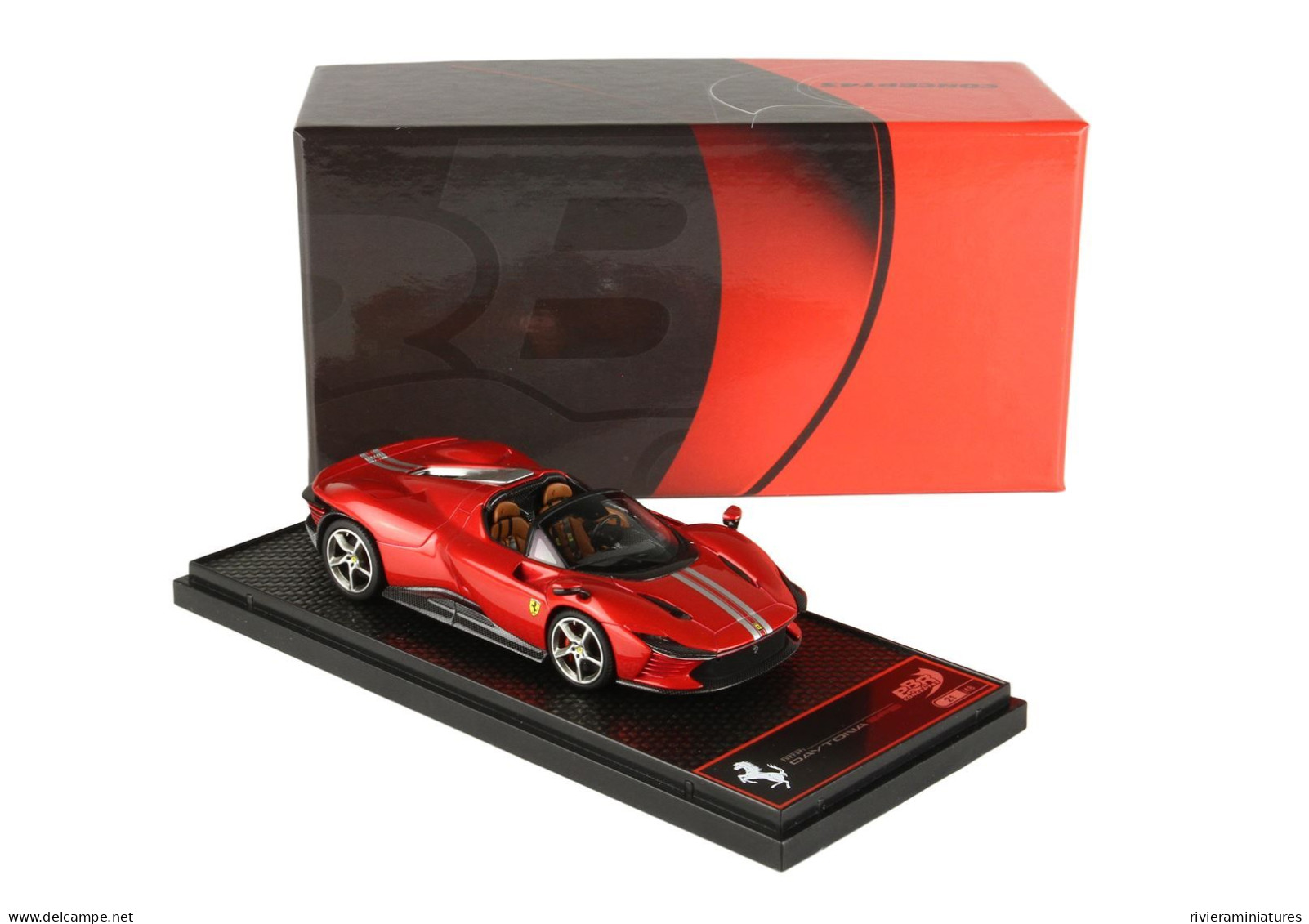 BBR - FERRARI SP3 Daytona - F1 2007B Red - BBRC267C - 1/43 - BBR