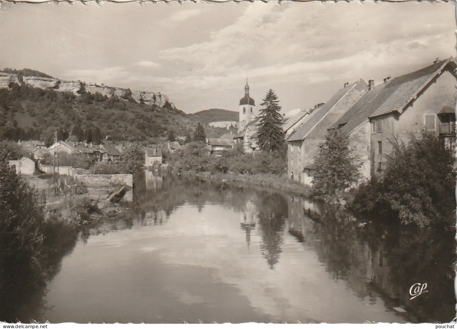 BE19 -(25) ORNANS - VUE DU PONT D ' OERLIKEN  -   2 SCANS - Sonstige & Ohne Zuordnung