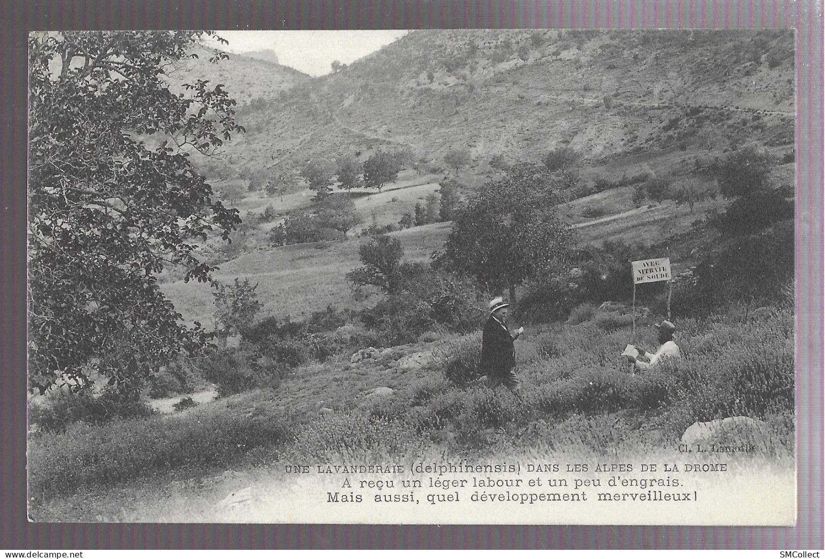 Une Lavanderaie Dans Les Alpes De La Drome. Carte Inédite (A17p30) - Autres & Non Classés