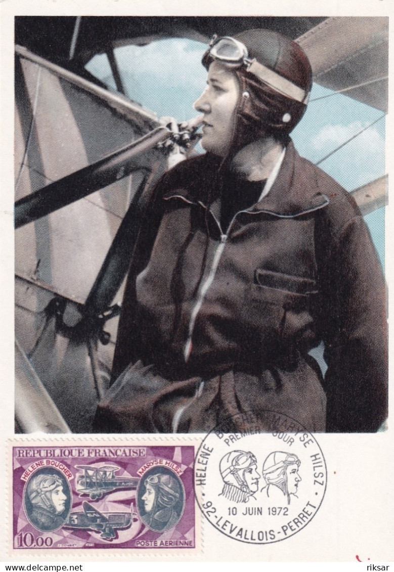 AVIATION(CARTE MAXIMUM) HILTZ - Airmen, Fliers