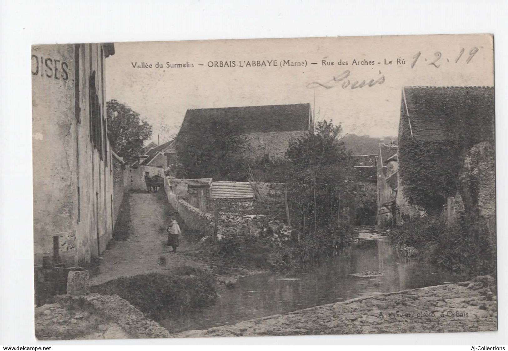 AJC - Orbais L'abbaye - Rue Des Arches - Le Ru - Other & Unclassified