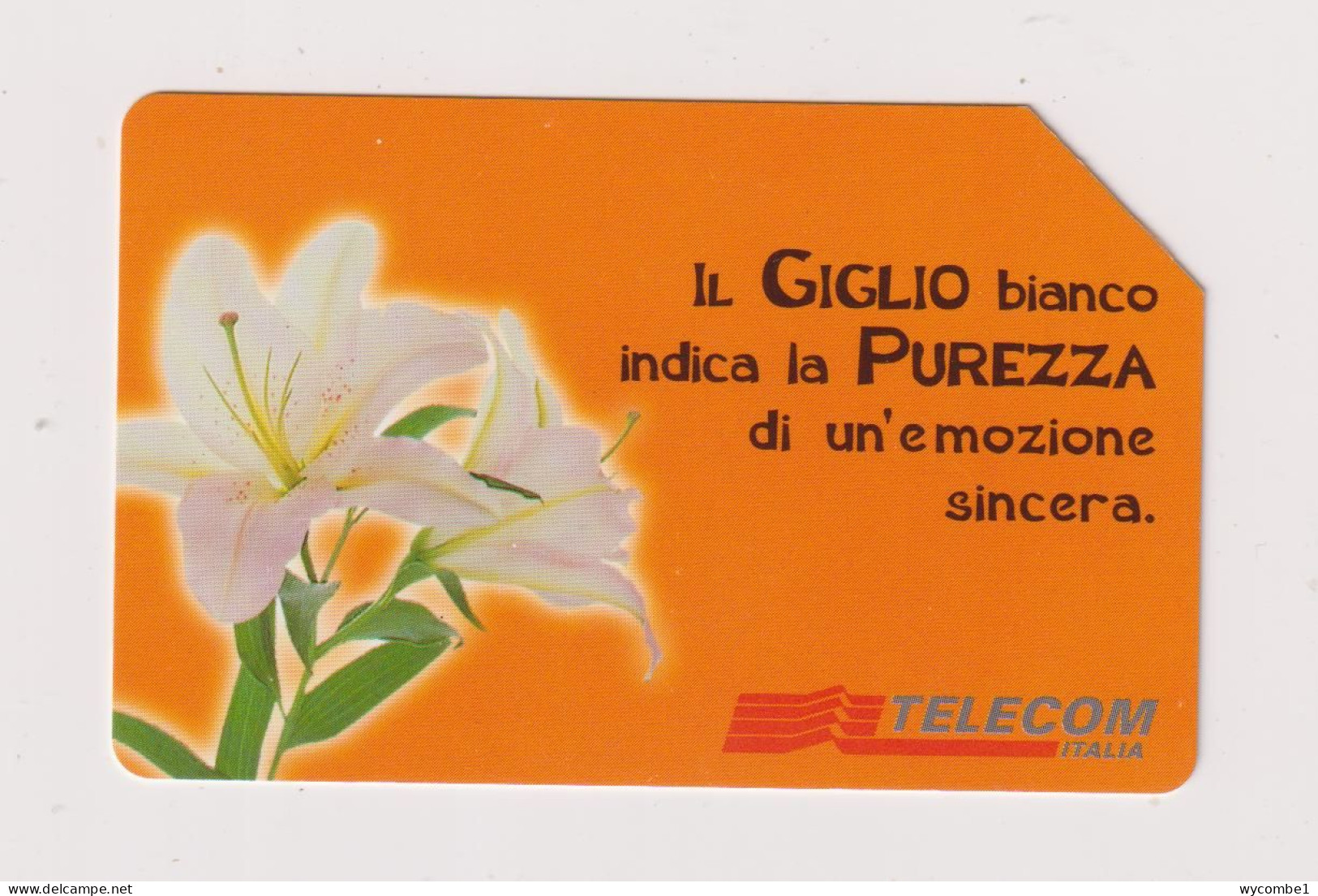 ITALY -  Flowers Urmet  Phonecard - Public Ordinary