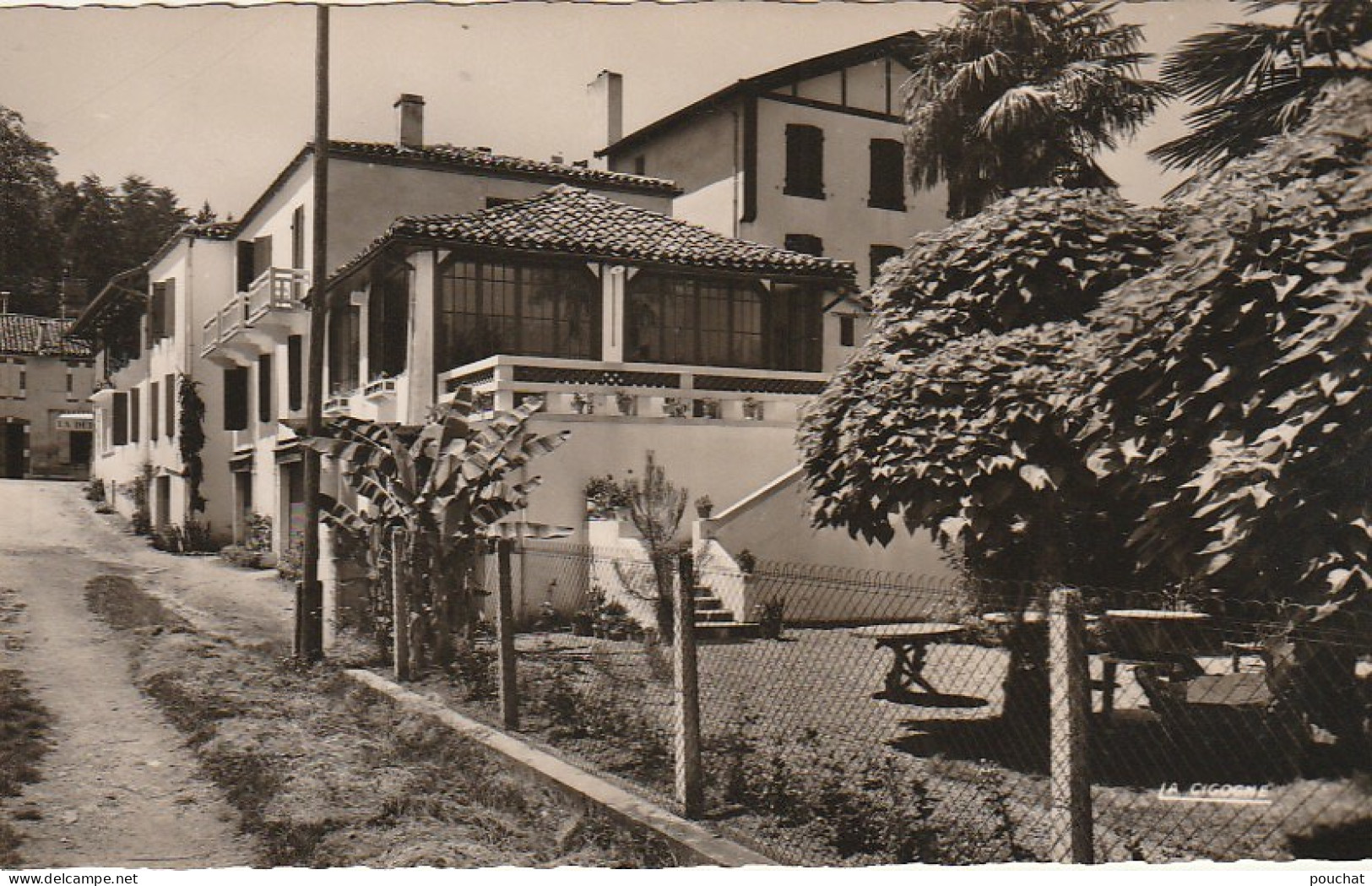 CE22 -(32) BARBOTAN LES THERMES - LE JARDIN DE REPOS DE L ' HOTEL DU MIDI  -   2 SCANS - Barbotan