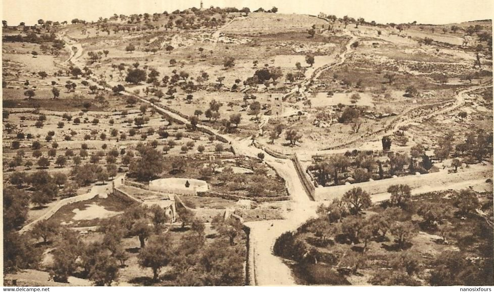 ASIE. PALESTINE. JERUSALEM.   MONT DES OLIVIERS. - Palestina