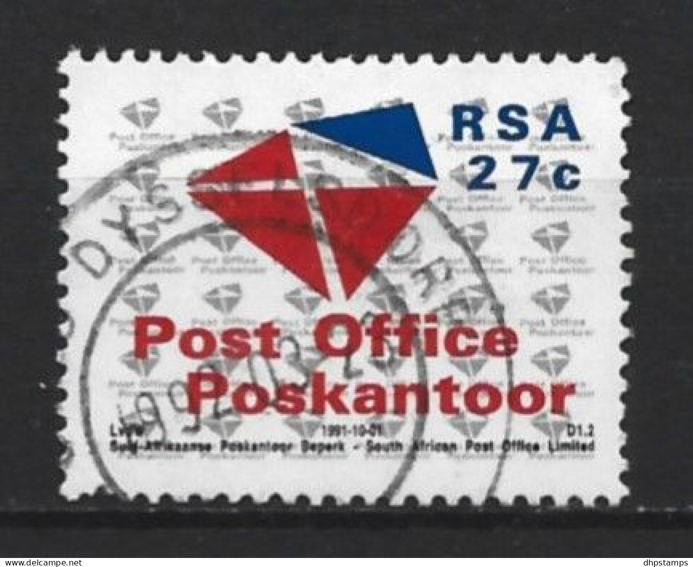 S. Afrika 1991  Post Office  Y.T. 740 (0) - Used Stamps