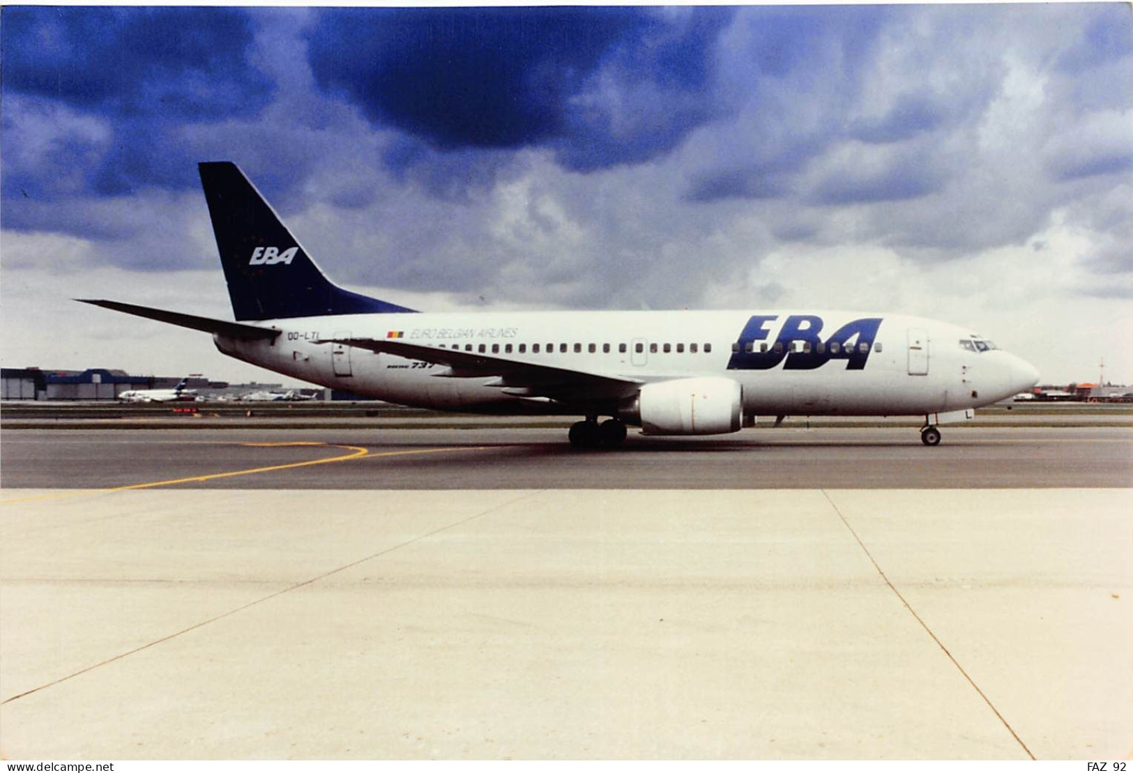 Boeing 737-300 And 400 - EBA - 180 X 130 Mm. - Photo Presse Originale - Luftfahrt