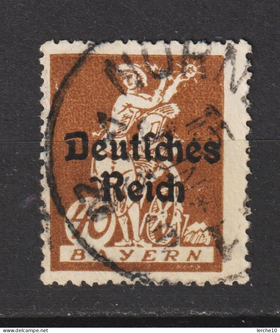 MiNr. 124 VII Gestempelt, Geprüft  (0387) - Oblitérés