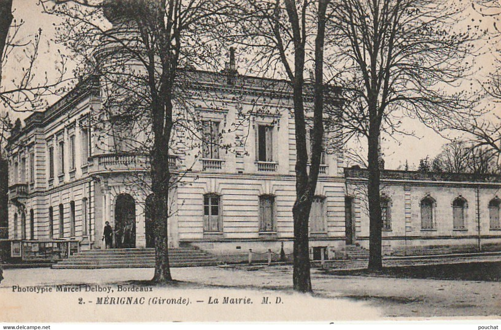 CE 26 -(33)  MERIGNAC  -  LA MAIRIE  -  2 SCANS - Merignac