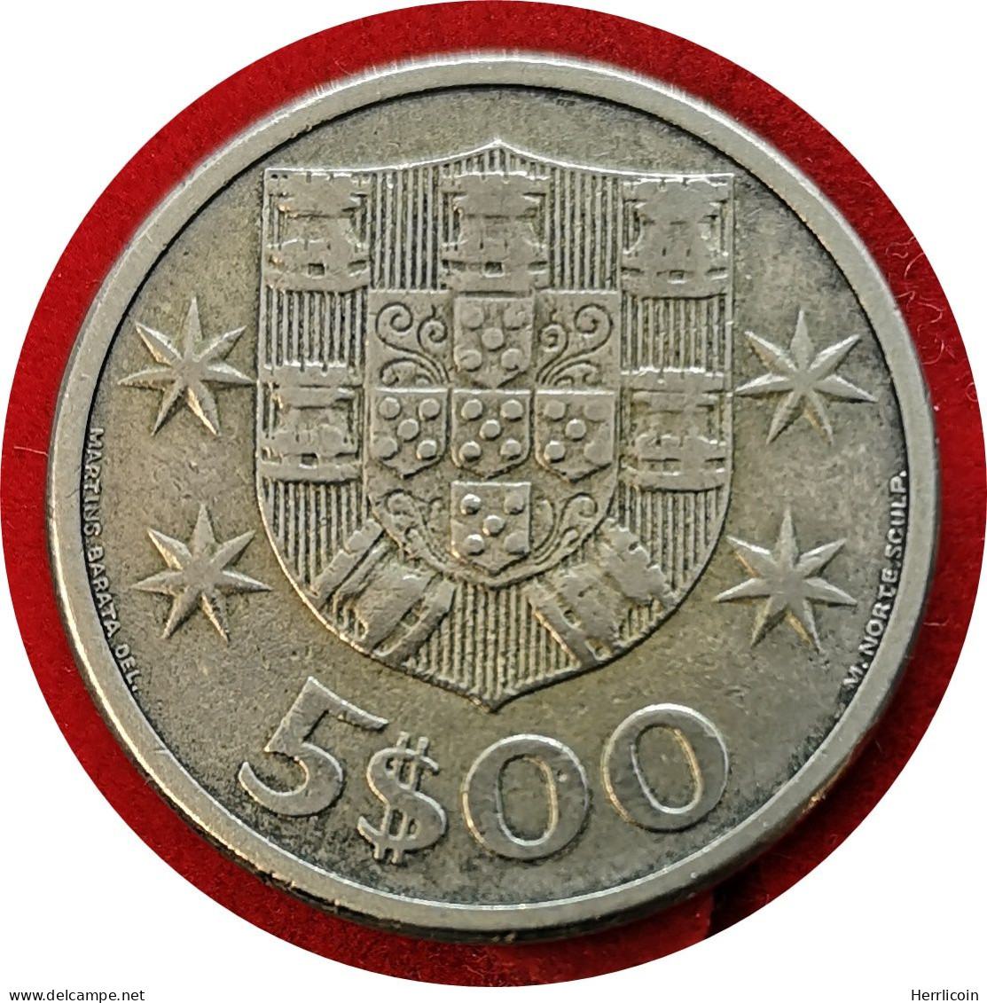 Monnaie Portugal - 1963 - 5 Escudos - Portugal