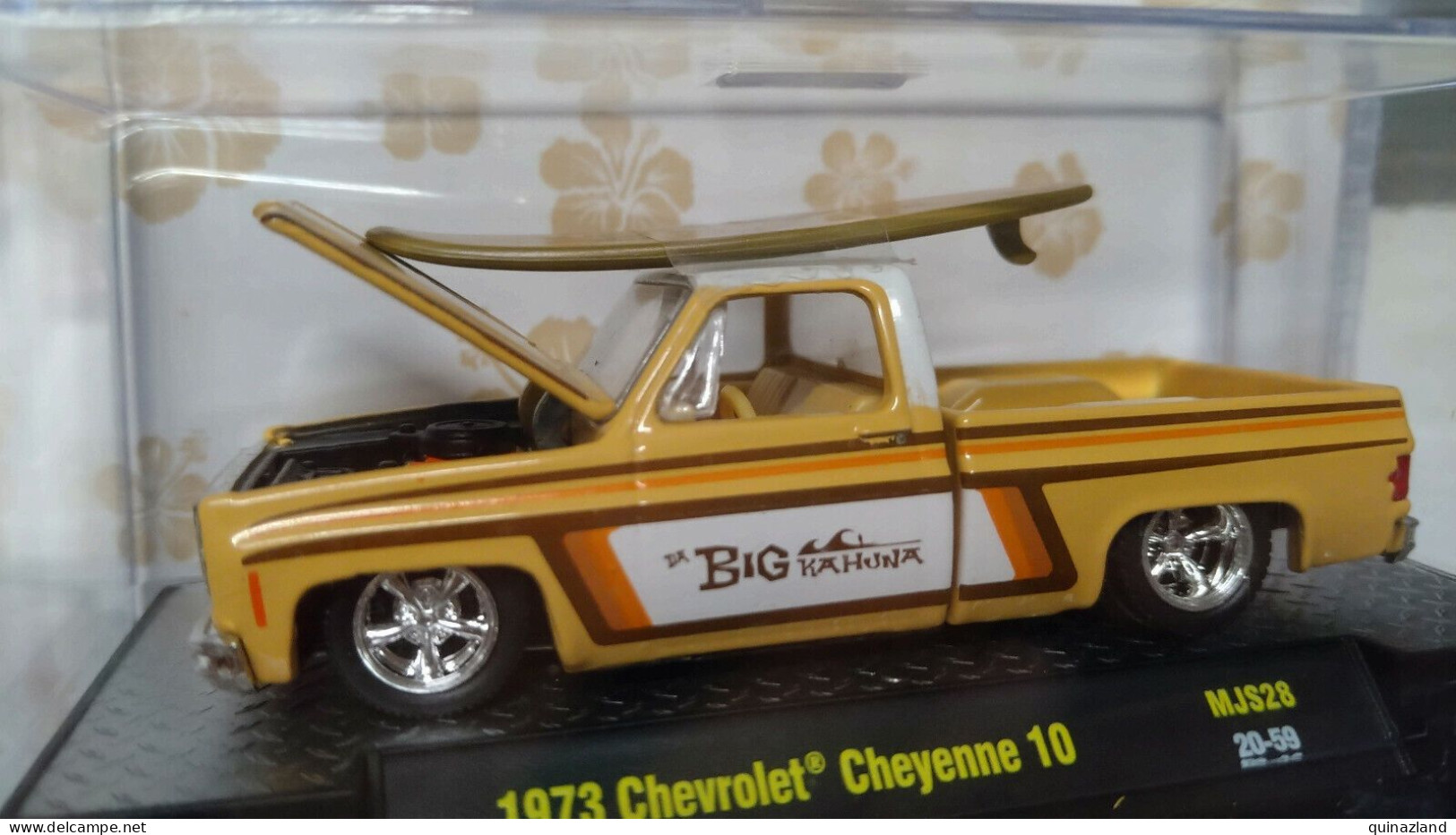 M2 Machines Da Big Kahuna 1973 Chevrolet Cheyenne 10 Exclusive Mijo (NG94) - Otros & Sin Clasificación