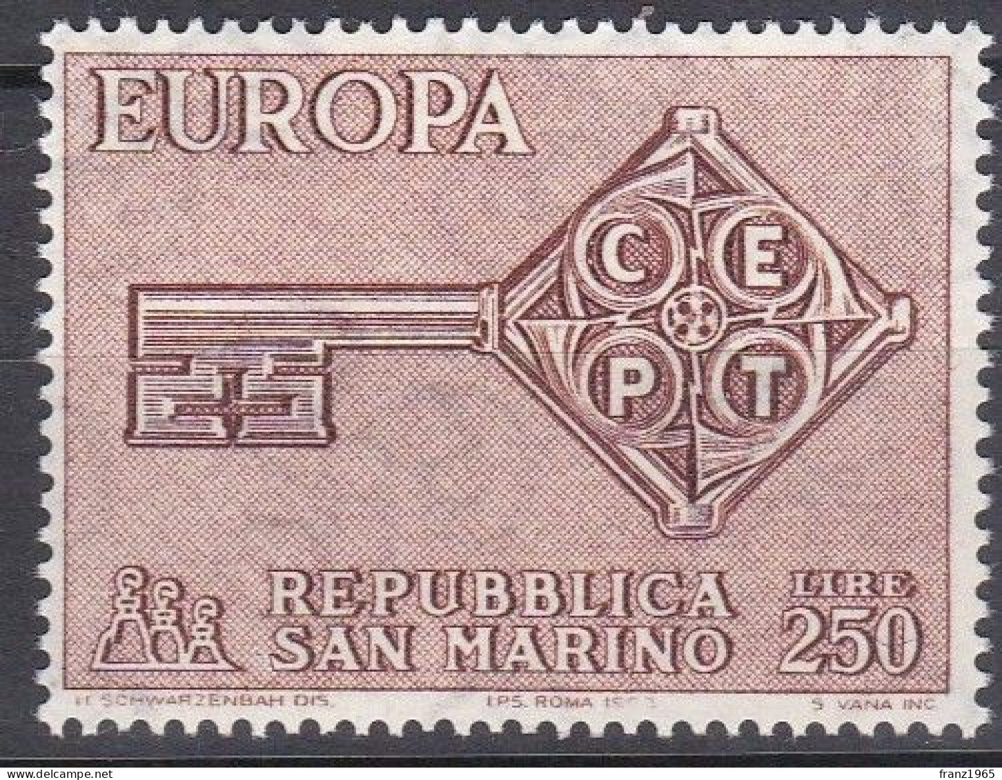 Europa - 1968 - Unused Stamps