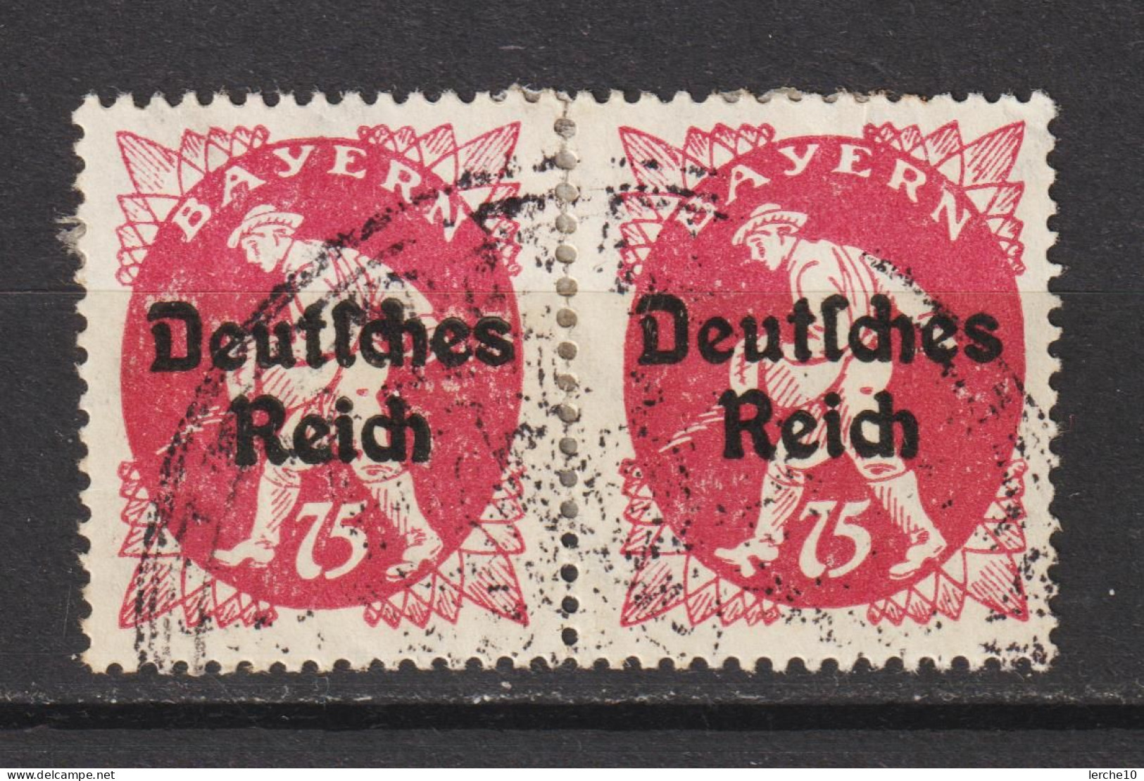 MiNr. 127 Gestempeltes Paar  (0387) - Usati