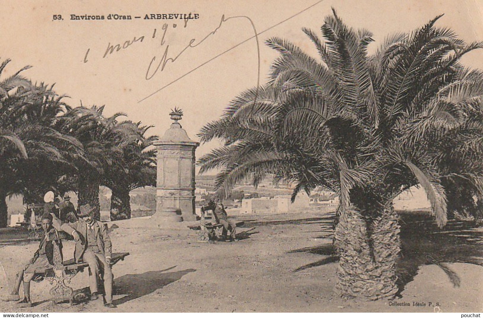 CE1 - ENVIRONS D ' ORAN ( ALGERIE ) -  ARBREVILLE  - ANIMATION - 2 SCANS - Oran