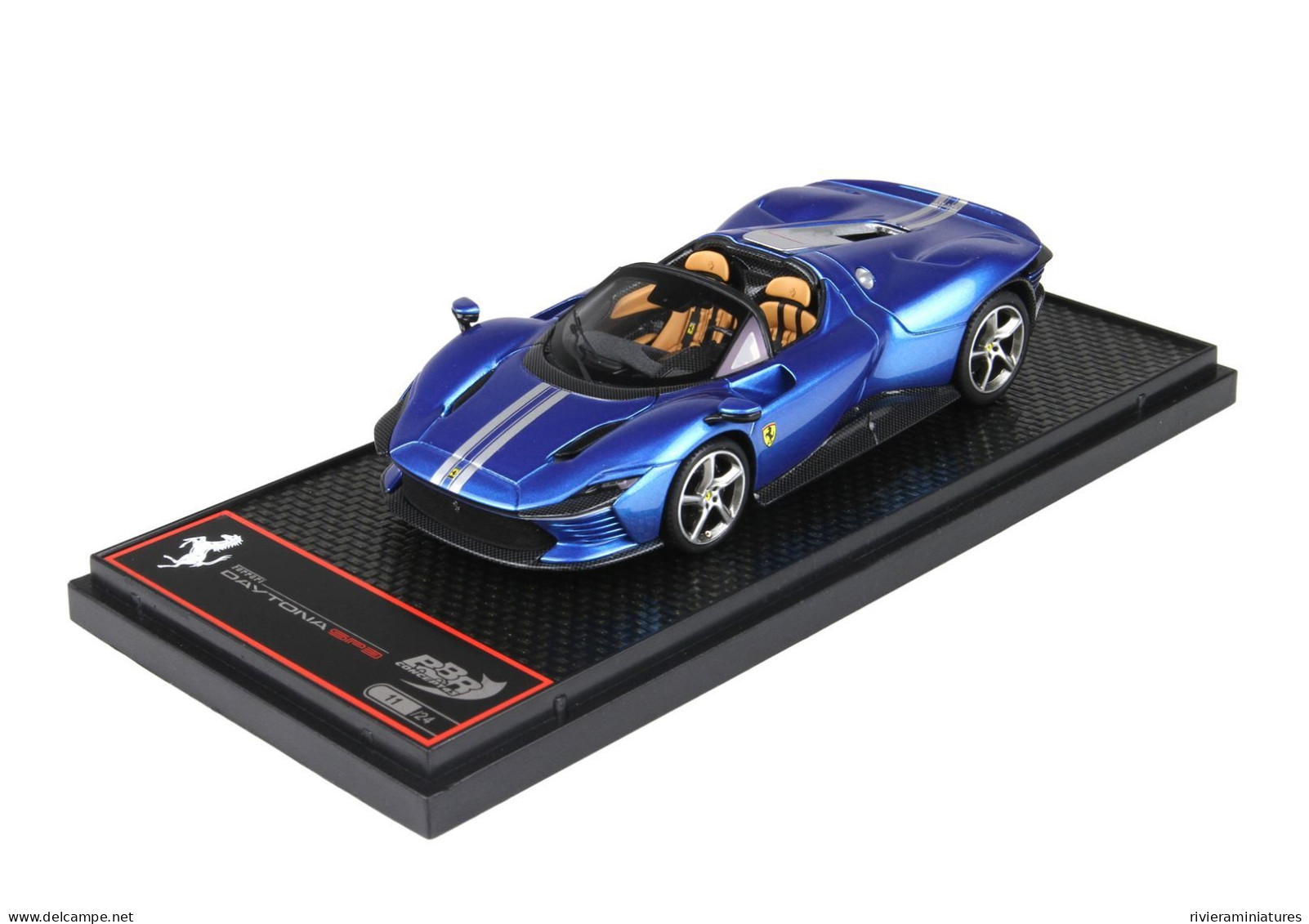 BBR - FERRARI SP3 Daytona - Blu Corsa - BBRC267E - 1/43 - BBR