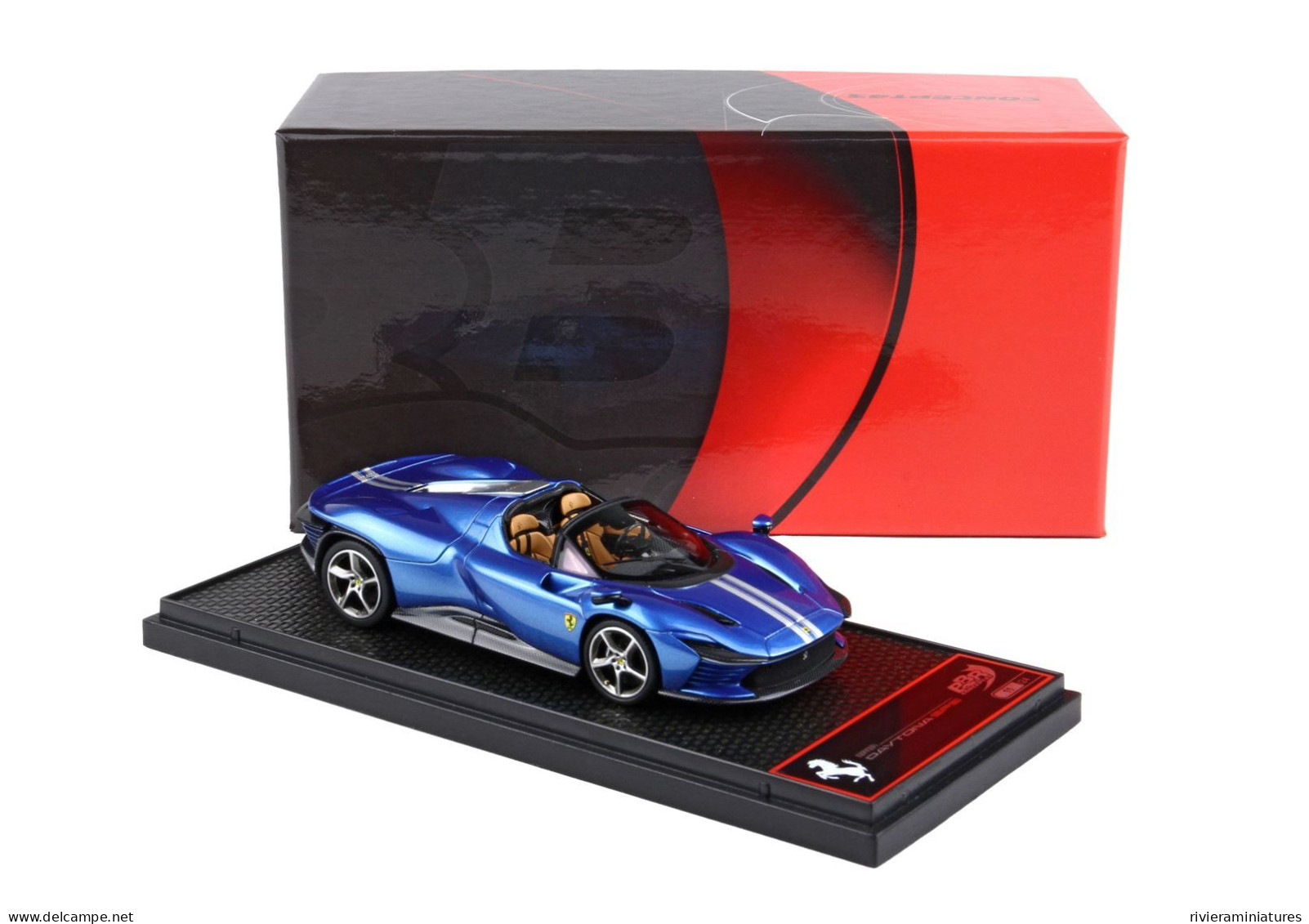 BBR - FERRARI SP3 Daytona - Blu Corsa - BBRC267E - 1/43 - BBR