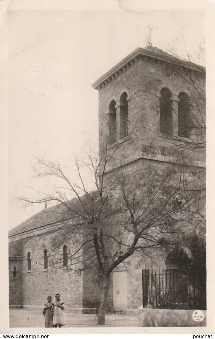 CE2 - TEBESSA ( ALGERIE ) -  L ' EGLISE - EDIT. SIRECKY , ORAN -  2 SCANS - Tebessa