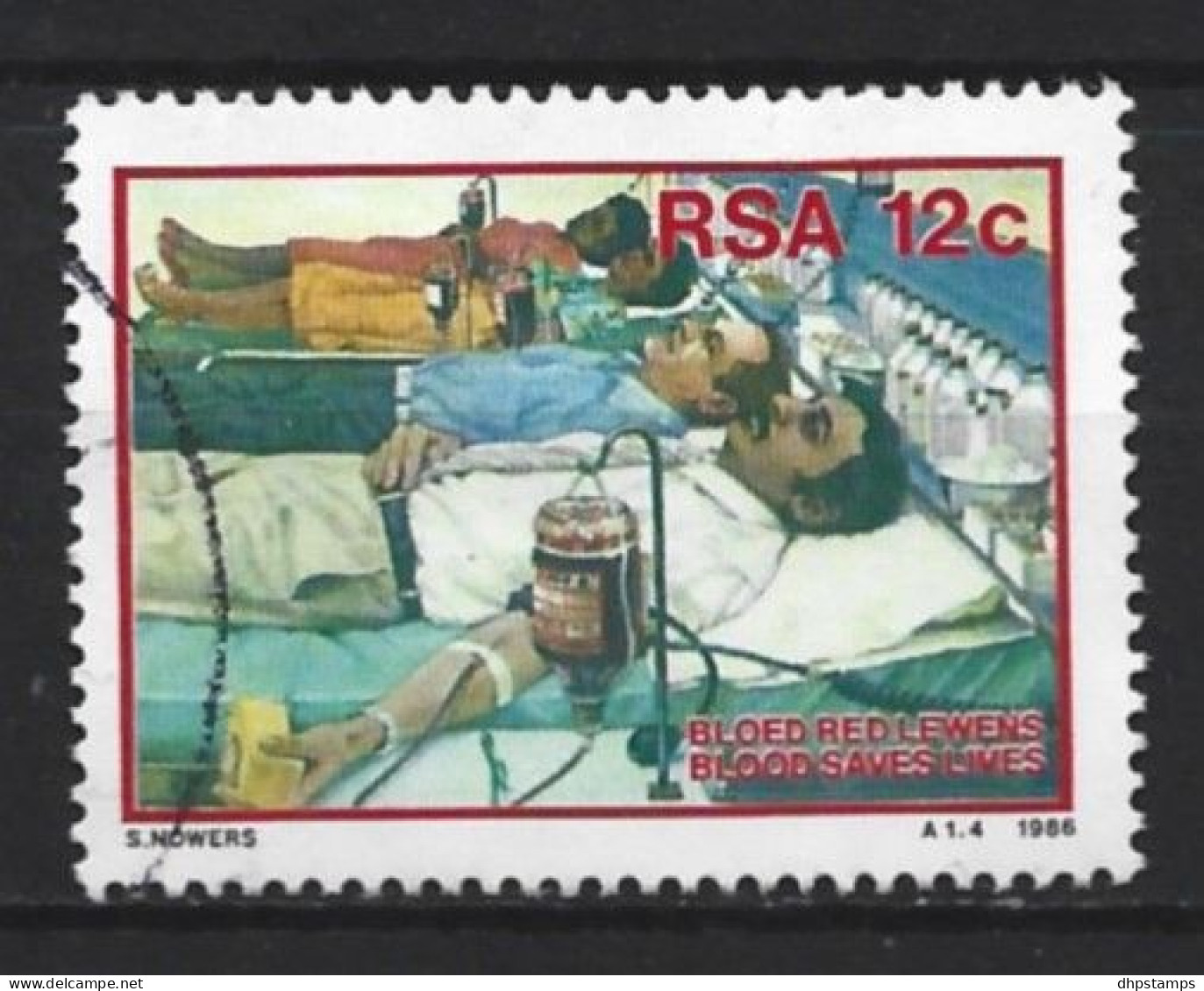 S. Afrika 1986 Blood Donors Y.T. 599 (0) - Gebruikt