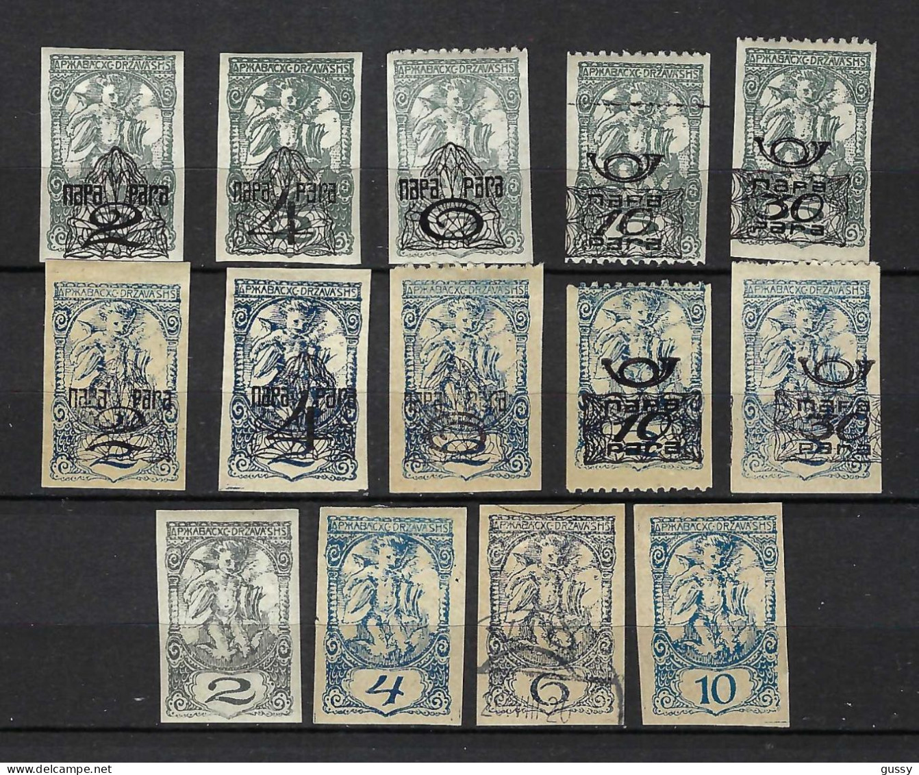 YOUGOSLAVIE Ca.1919-20: Lot De Neufs* - Unused Stamps