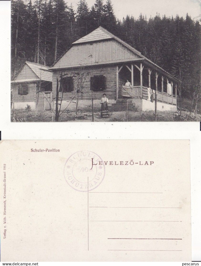 Romania,Rumanien,Roumanie    - Brasov, Brasso, Kronstadt-Schuler- Pavillon, Stampila Cabana. - Roemenië