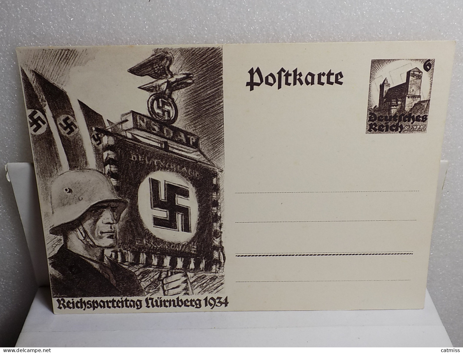 CARTE POSTALE - Weltkrieg 1939-45