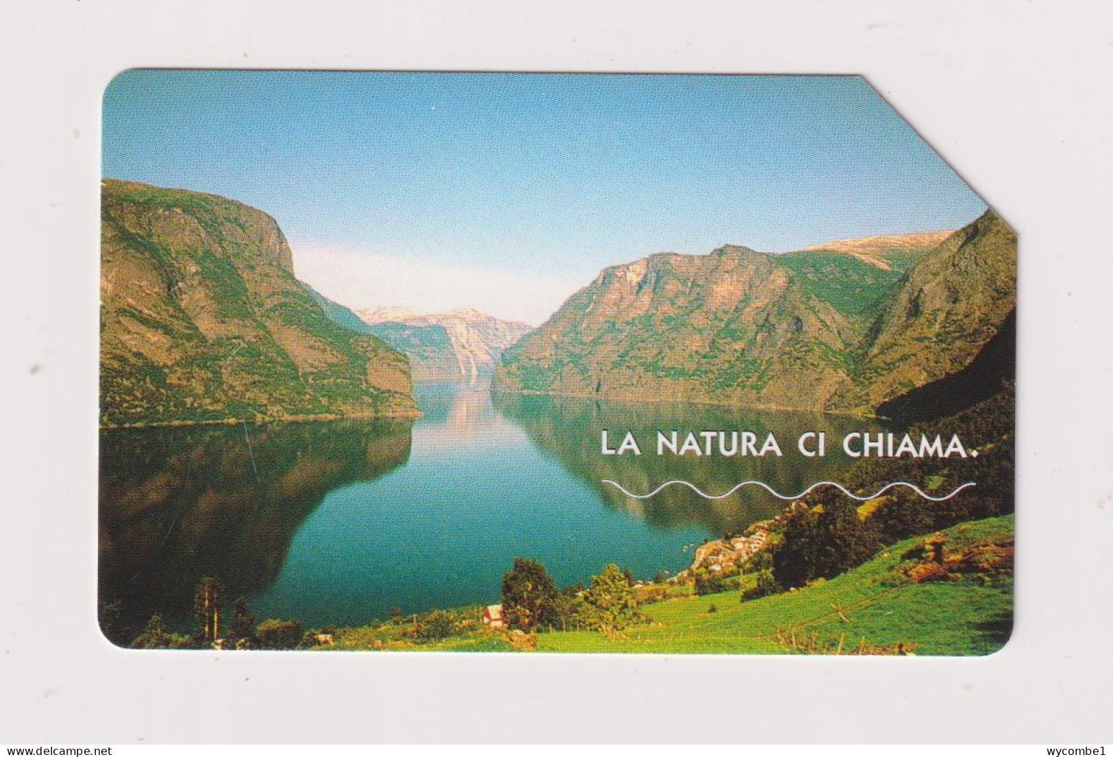 ITALY -   Norwegian Fiords Urmet  Phonecard - Públicas Ordinarias