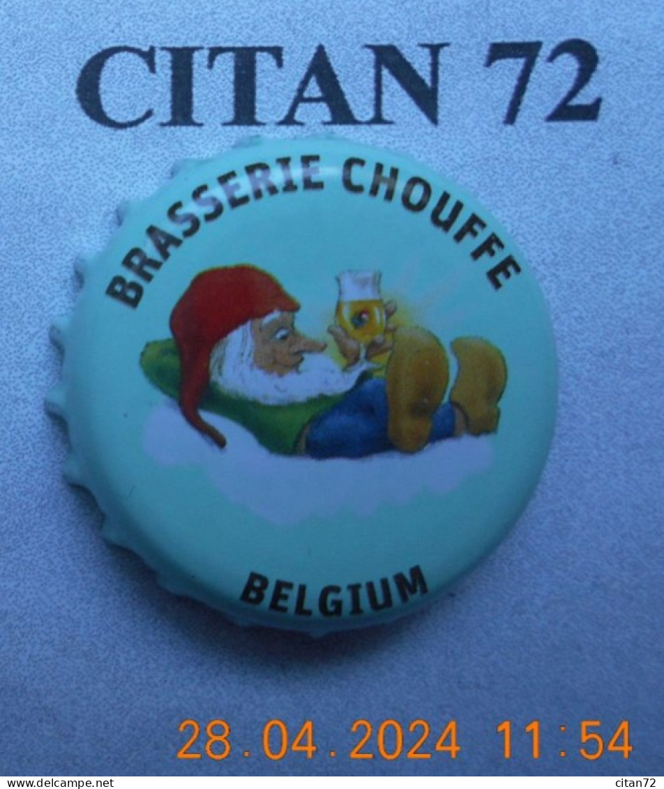 1  CAPSULE  De   BIERE    BRASSERIE  CHOUFFE  BELGIQUE - Cerveza