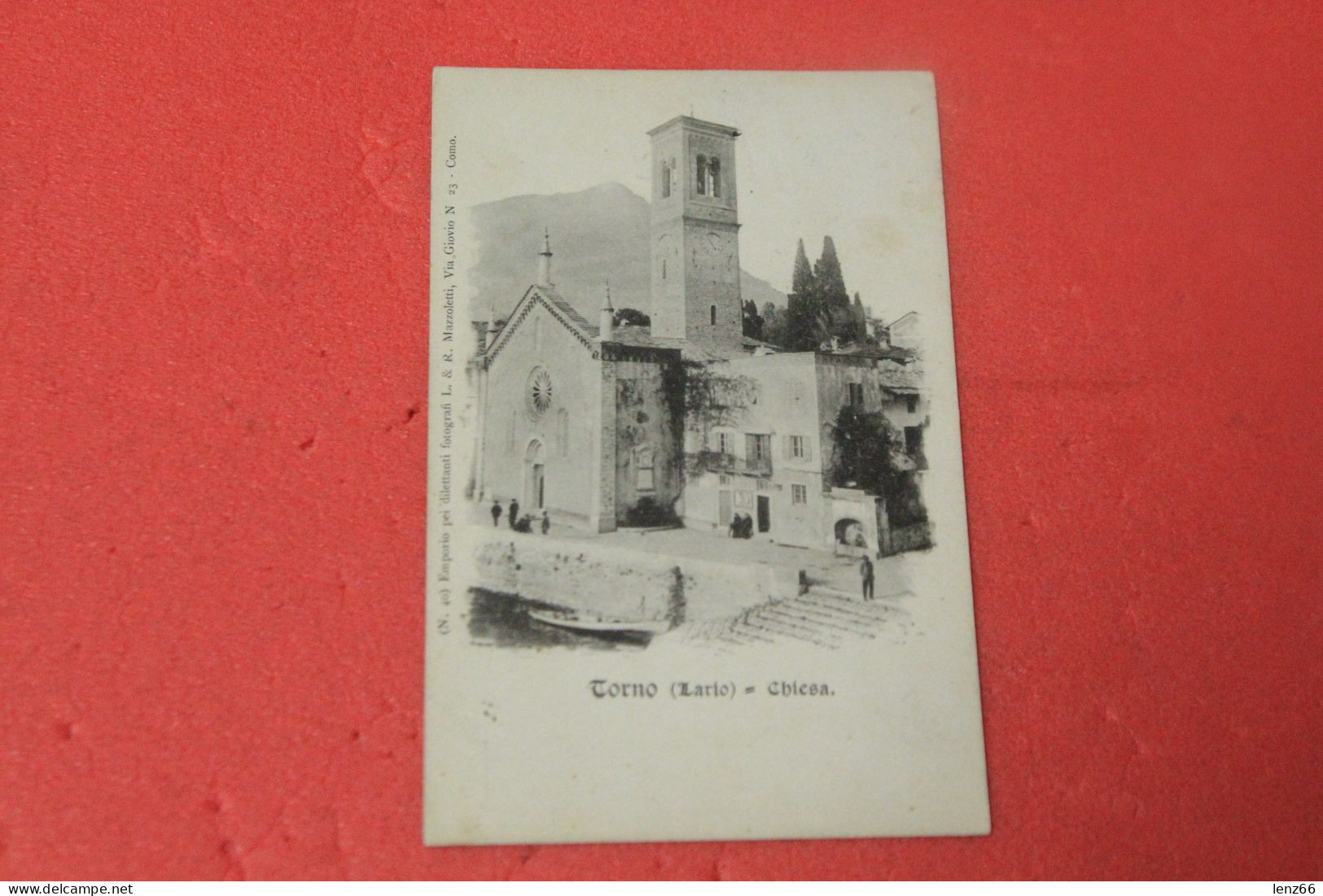 Lago Di Como Torno La Chiesa 1902 Ed. Emporio N. 40 - Como