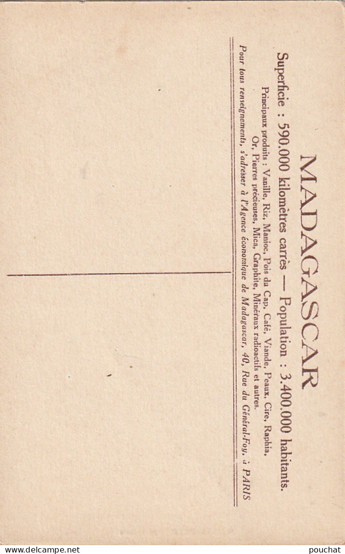 CE5 - MADAGASCAR  -  MILICIEN  -  2 SCANS - Madagascar