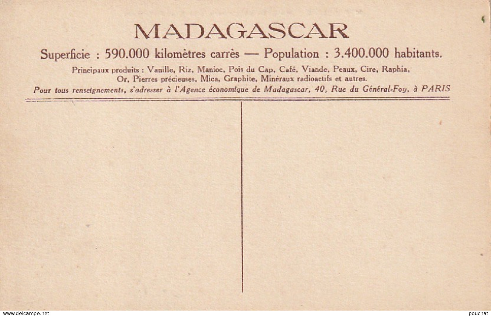 CE6 - MADAGASCAR  - MOSQUEE DU MIRACLE A LA GRANDE COMORE  -  2 SCANS - Madagaskar