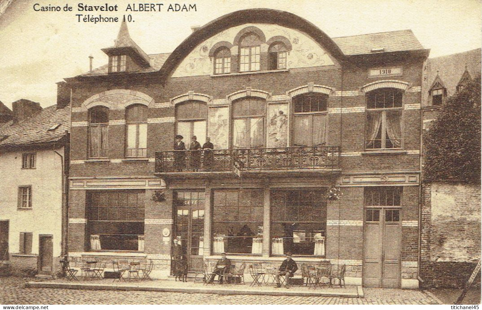 STAVELOT -  Casino De Stavelot - ALBERT ADAM - Stavelot