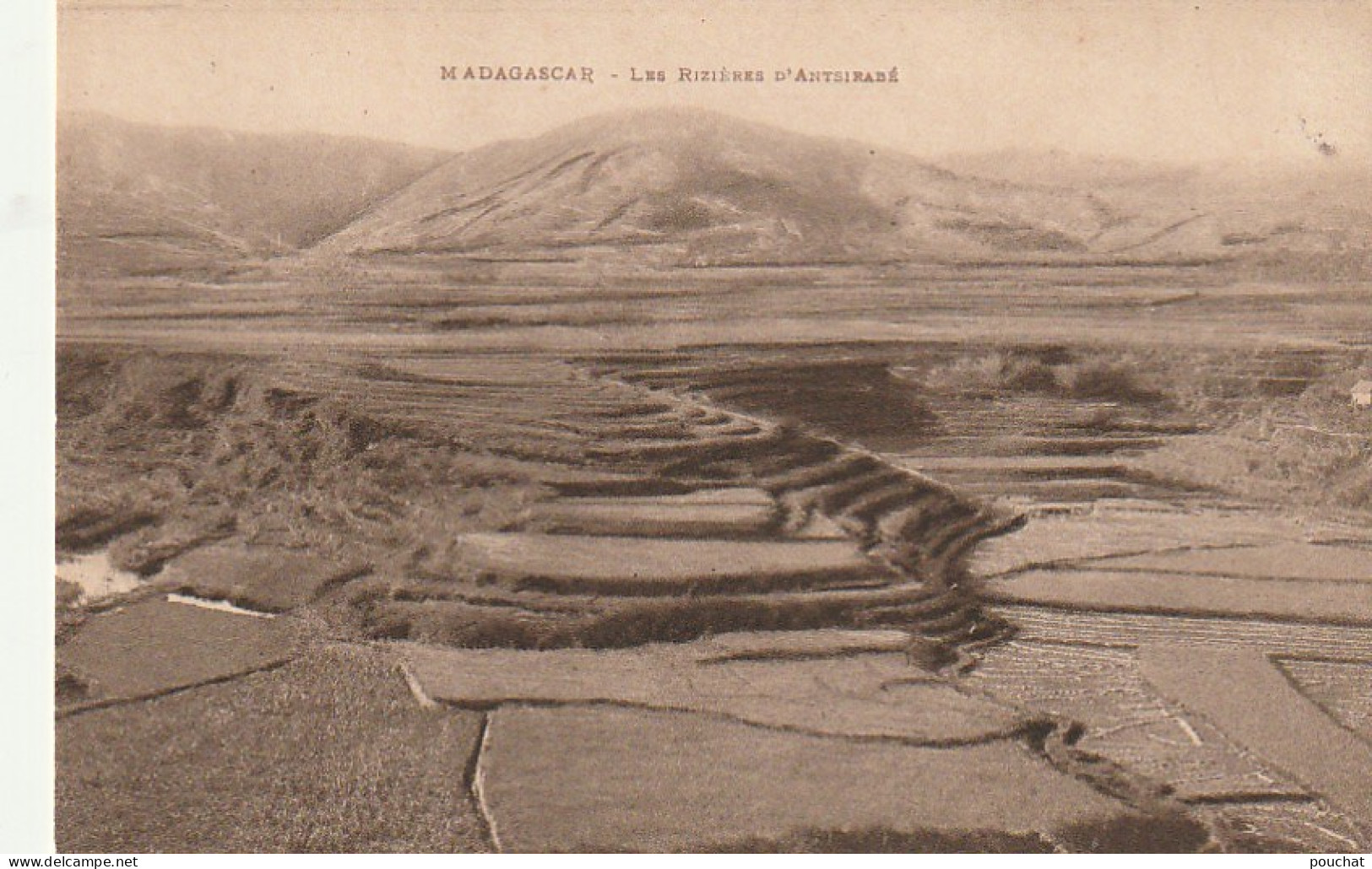 CE6 - LES RIZIERES D' ANTSIRABE ( MADAGASCAR )  -  2 SCANS - Madagaskar