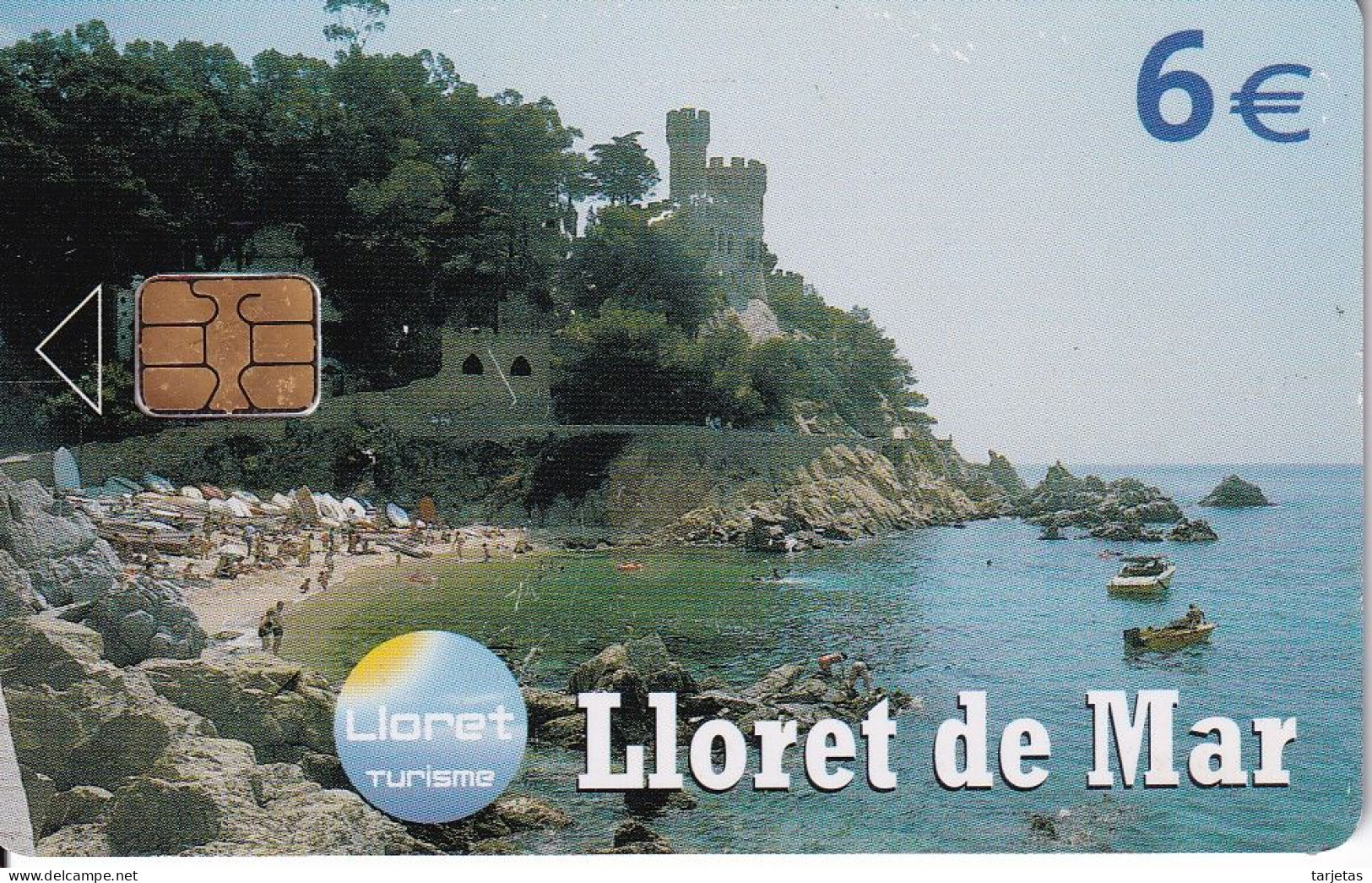 CP-282 TARJETA DE ESPAÑA DE LLORET DE MAR DEL 07/04 Y DE TIRADA 21000 - Commémoratives Publicitaires