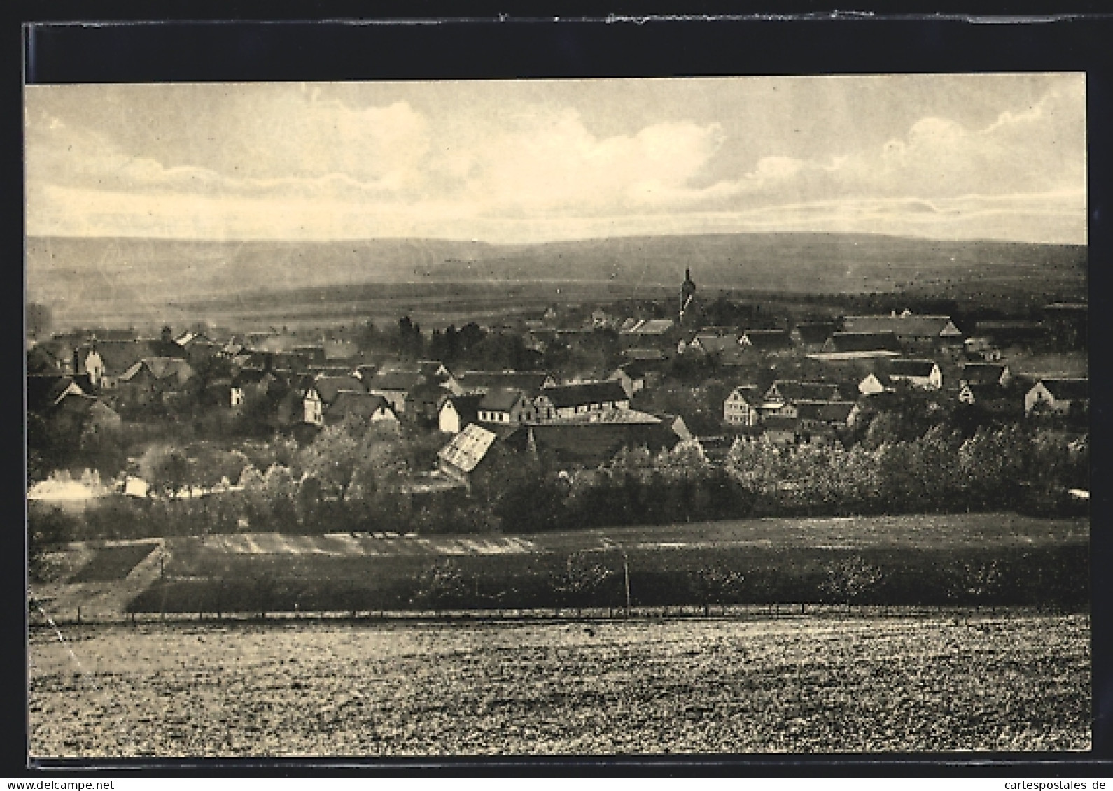 AK Magdala In Thüringen, Teilansicht Mit Kirche  - Autres & Non Classés