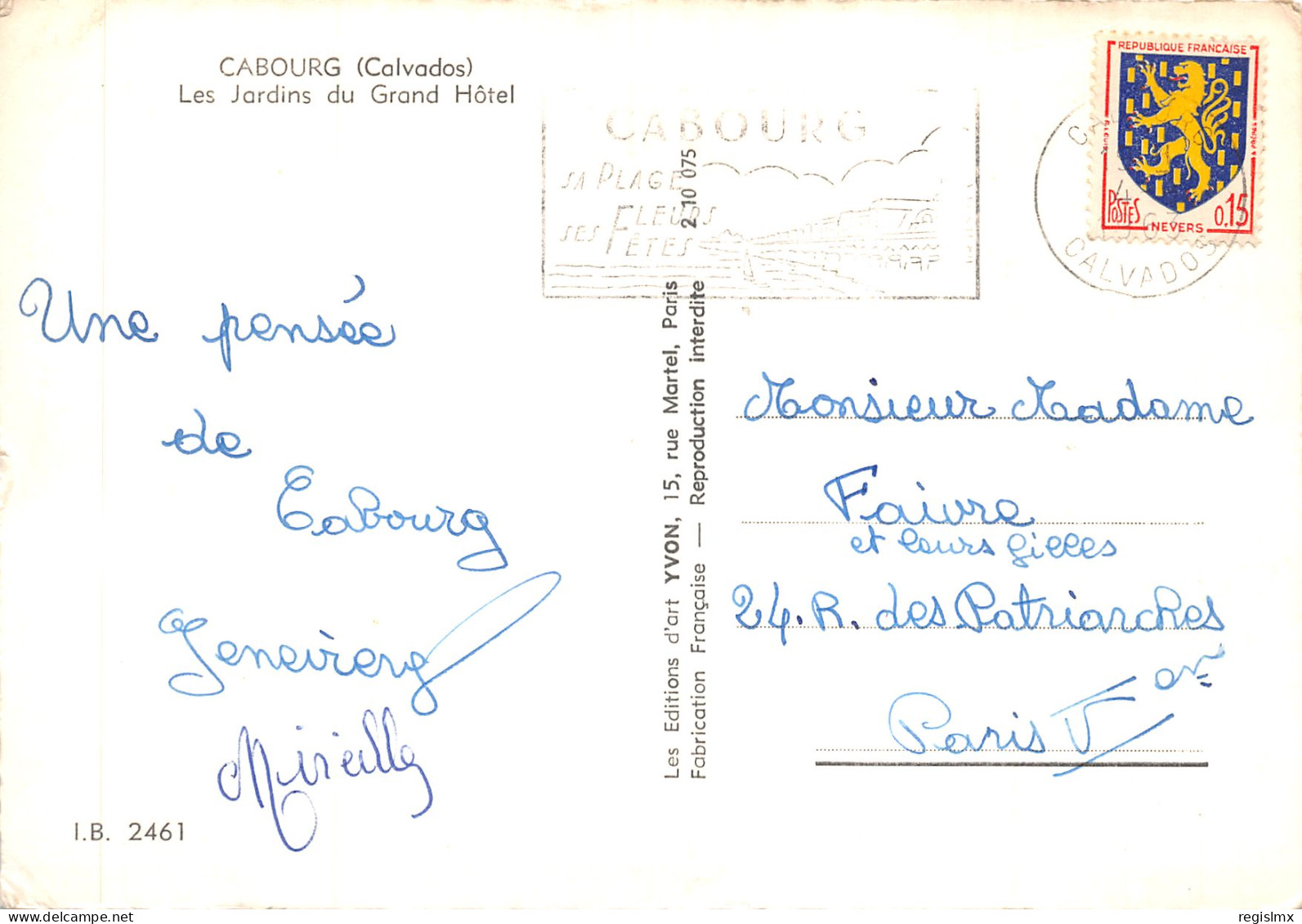 14-CABOURG-N°539-D/0265 - Cabourg