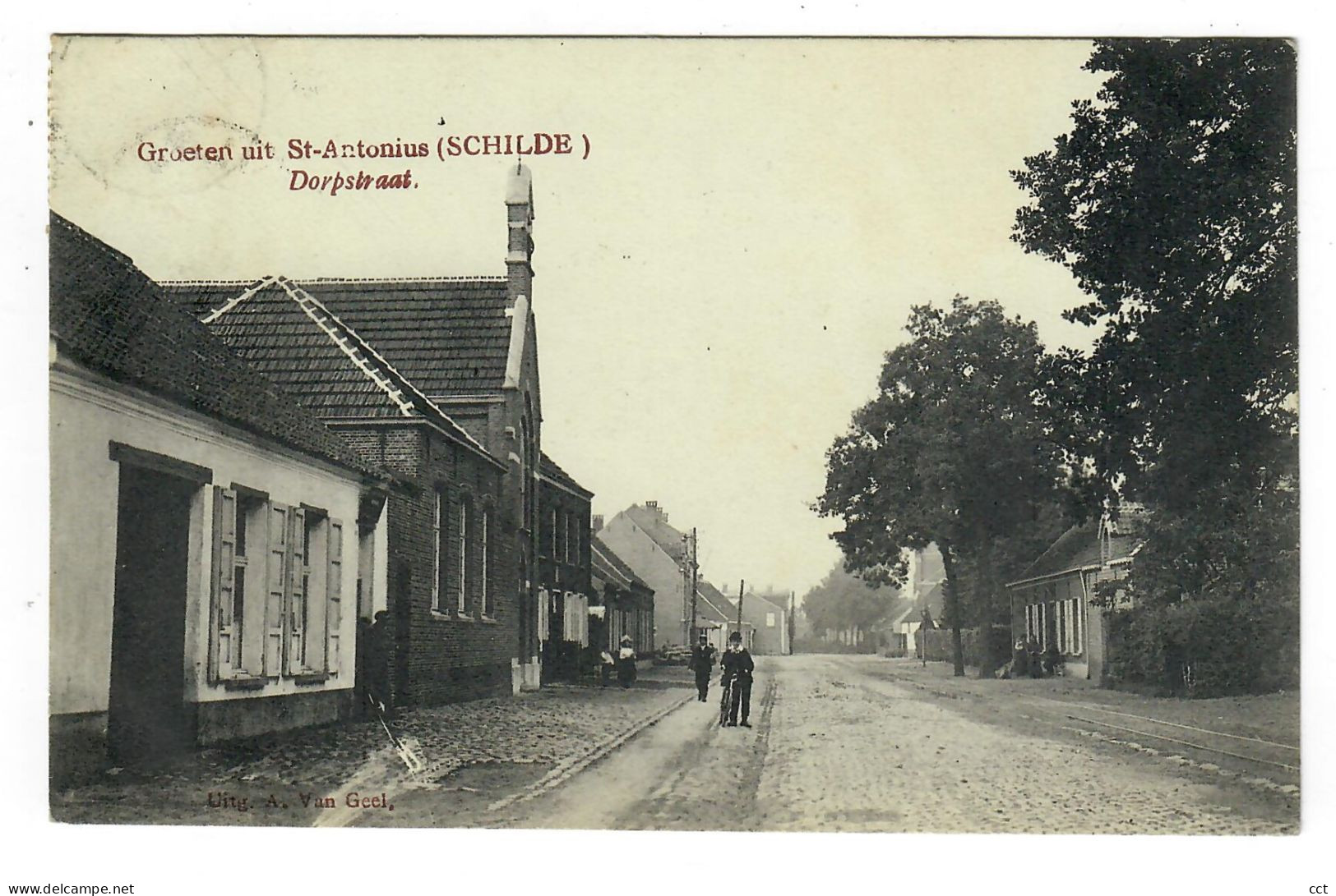 Sint-Antonius (Schilde)  Zoersel    Dorpstraat - Zoersel