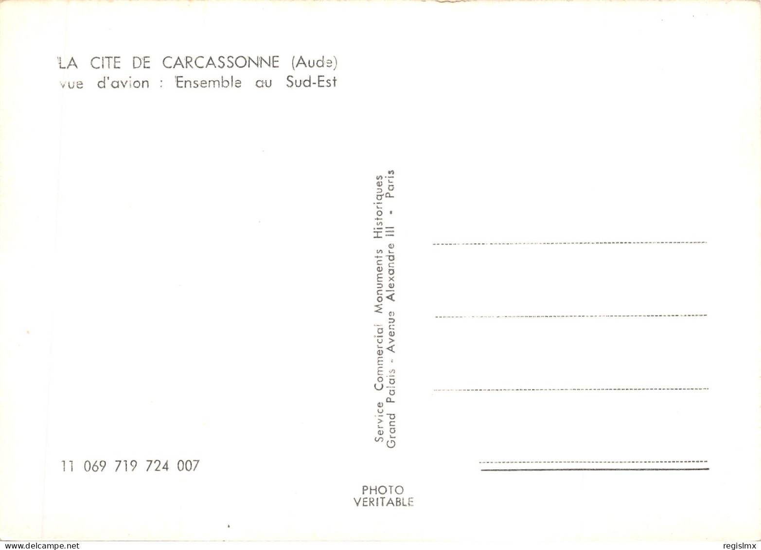 11-CARCASSONNE-N°539-B/0297 - Carcassonne