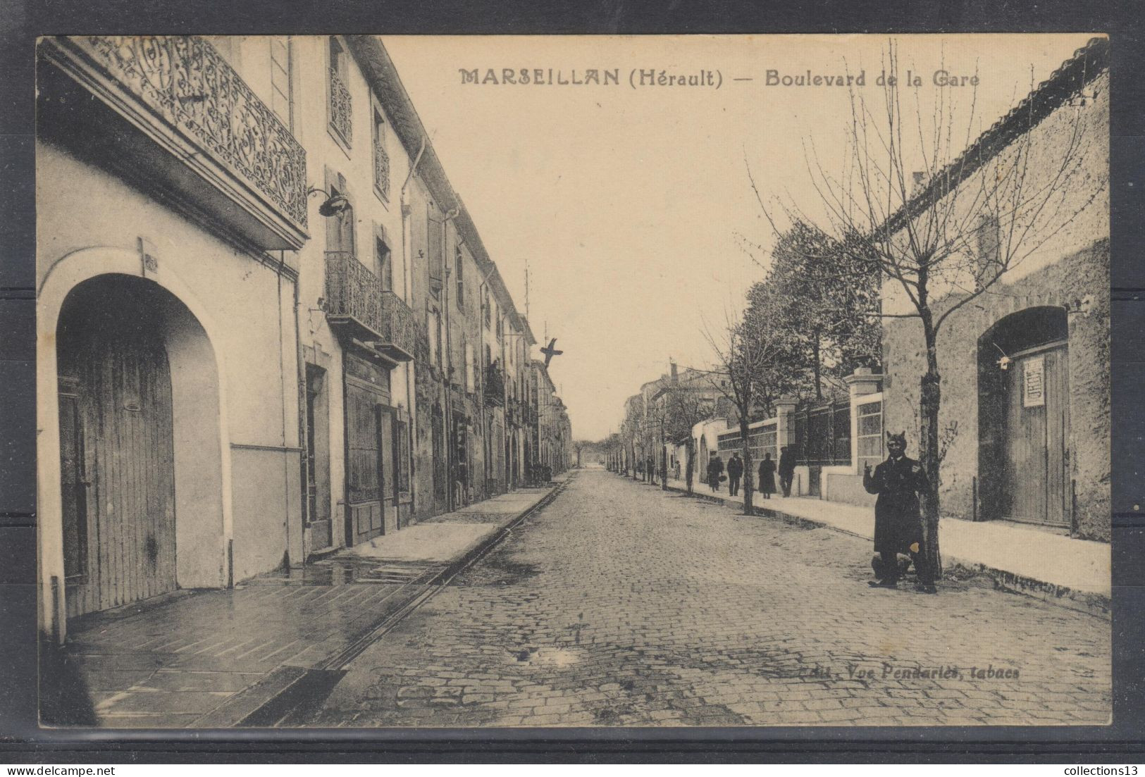 HERAULT - Marseillan - Boulevard De La Gare - Marseillan