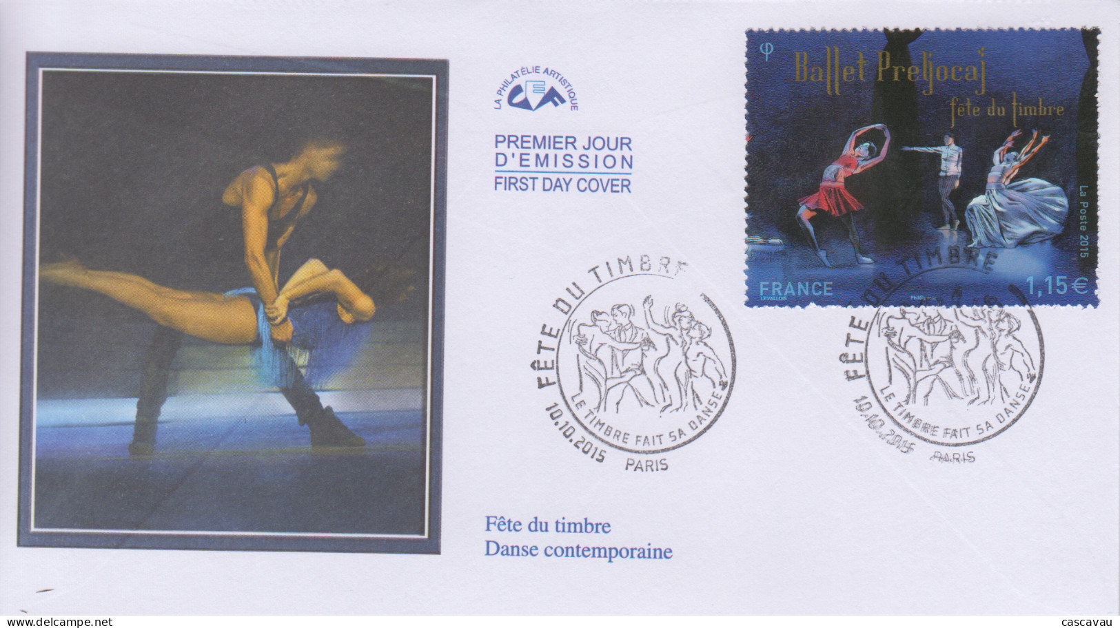 Enveloppe  FDC  1er  Jour   FRANCE   Fête  Du  Timbre   PARIS   2015 - 2010-2019