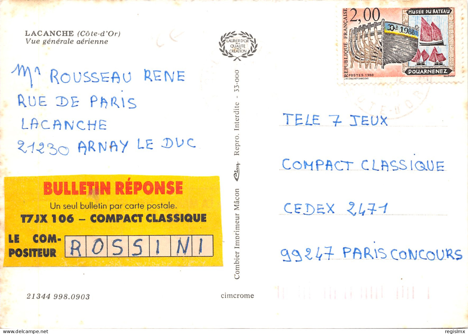 21-LACANCHE-N°540-C/0309 - Other & Unclassified
