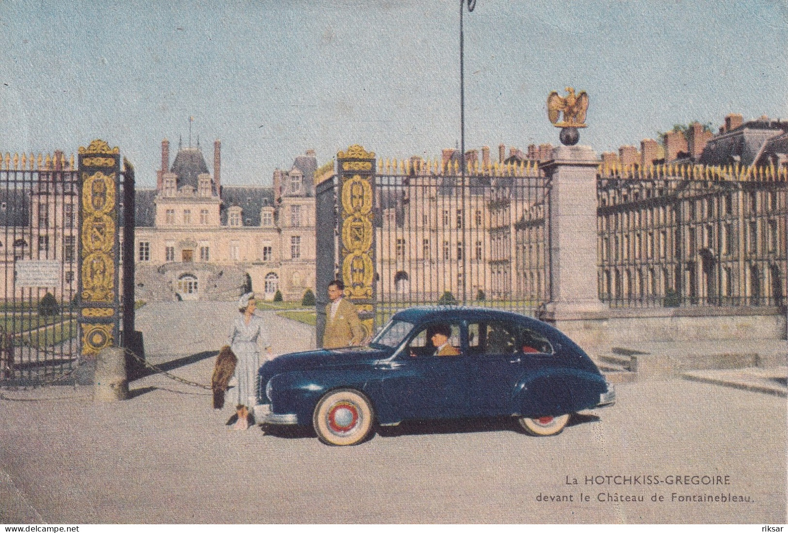 AUTOMOBILE(LA HOTCHKISS GREGOIRE) FONTAINEBLEAU - Passenger Cars