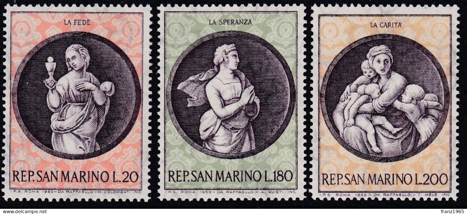 Christmas - 1969 - Unused Stamps