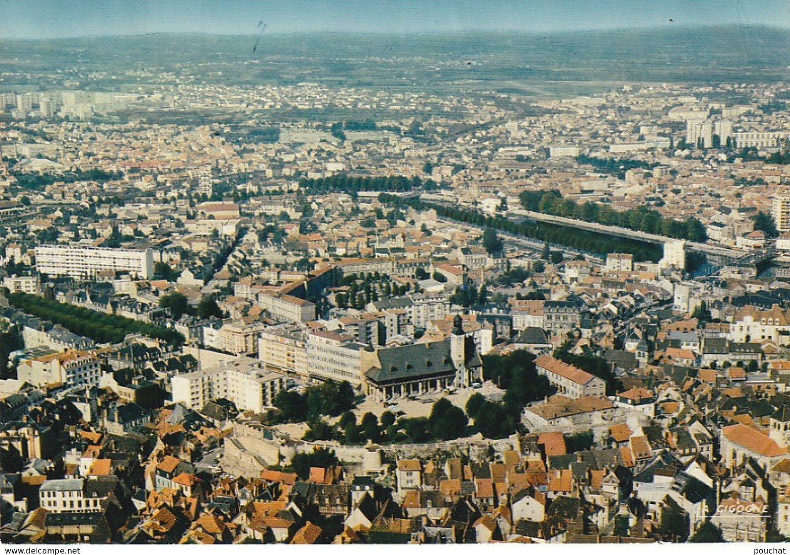 ALnw 5-(03) MONTLUCON - VUE GENERALE AERIENNE - 2 SCANS - Montlucon